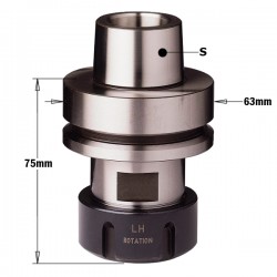 HSK chuck for “ER32” precision collets