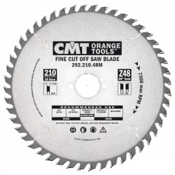 Fine cut-off saw blades, for portable machines