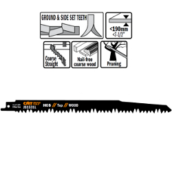 RECIPROCATING/SABRE SAW BLADES