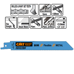 RECIPROCATING/SABRE SAW BLADES JS922BF