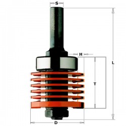 Professional finger joint router bits