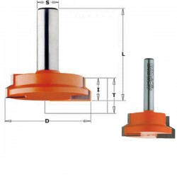 Drawer lock router bits