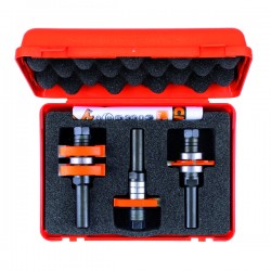 CMT Adjustable tongue & groove bit sets for mission style cabinet doors