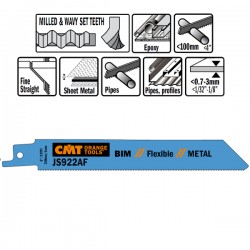 RECIPROCATING/SABRE SAW BLADES JS922AF