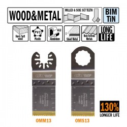32mm Extra-Long Life Plunge and Flush-Cut for Wood and Metal