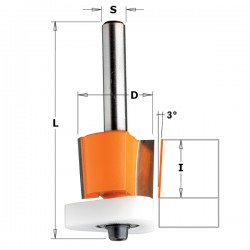 3 in 1 flush trim bits for MDF/laminates