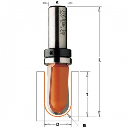 CMT Round nose router bits