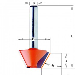 Chamfer CMT router bits