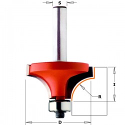 Roundover router bits