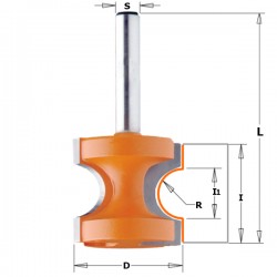 Bead & bull nose router bits