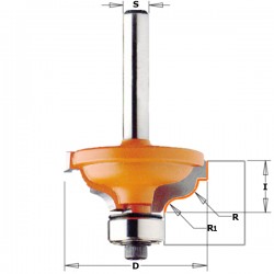 Ogee with fillet router bits