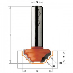 Plunge ogee router bits