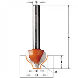 Decorative ogee router bits