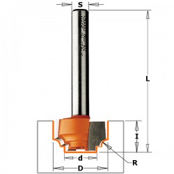 Decorative ogee router bits