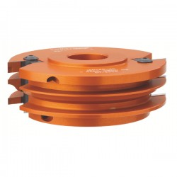 One piece rail & stile cutter heads